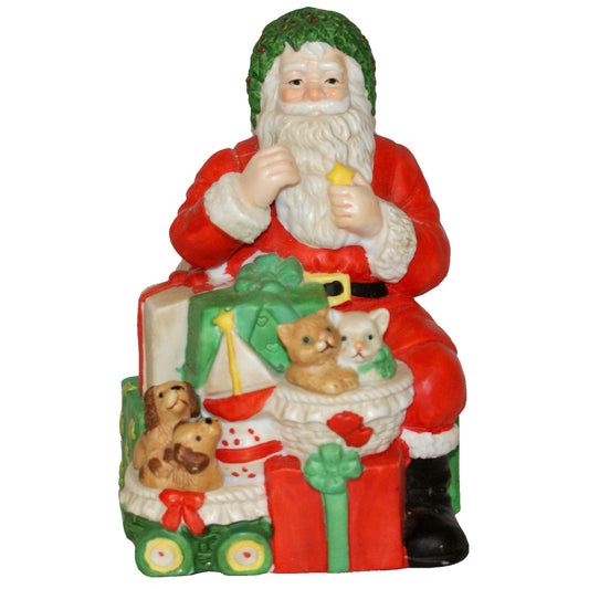 7270 - 7" Sitting Santa Musical - |Pod 1-8|
