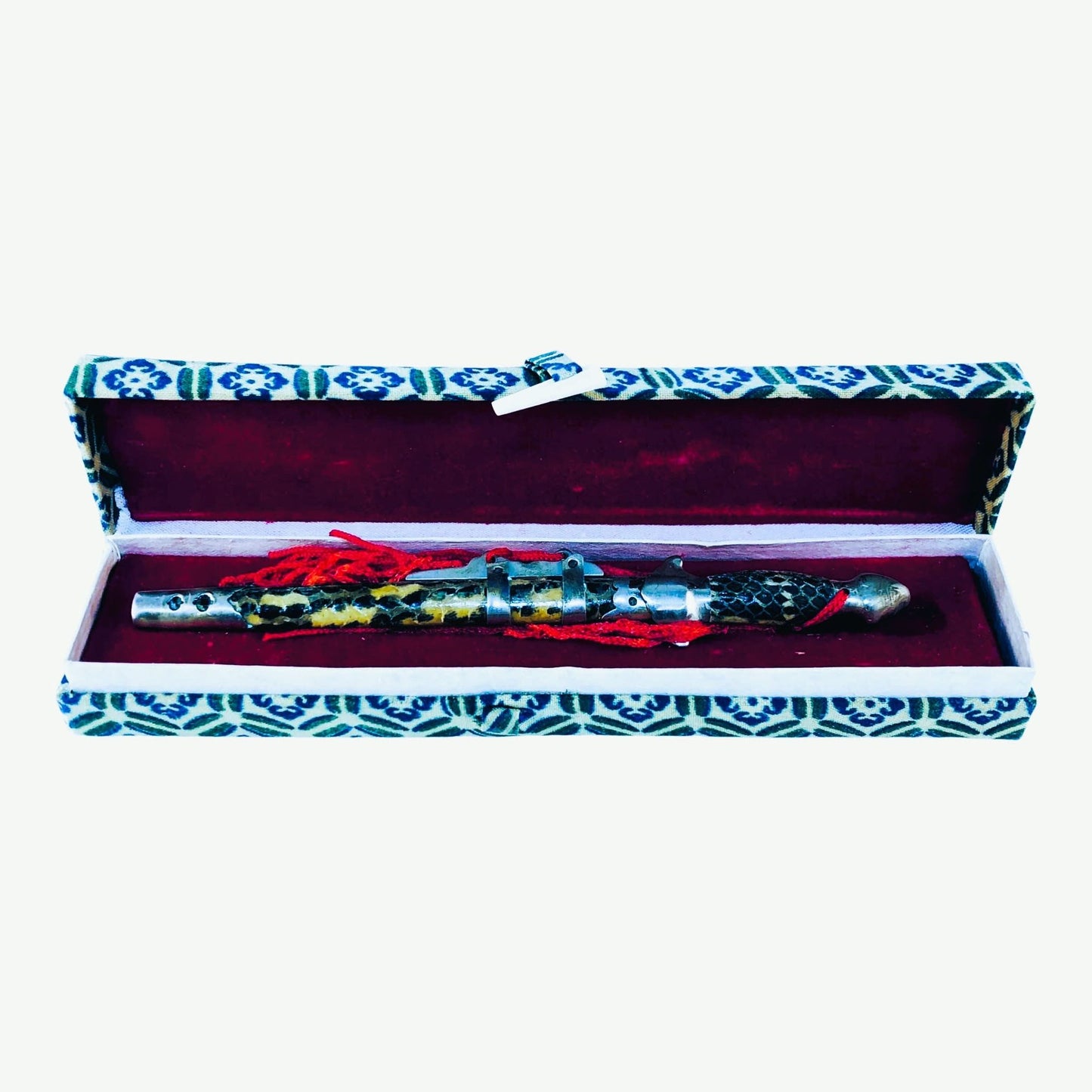 728 - 5.5" Snakeskin Letter Opener with Tassel - |82|Store|