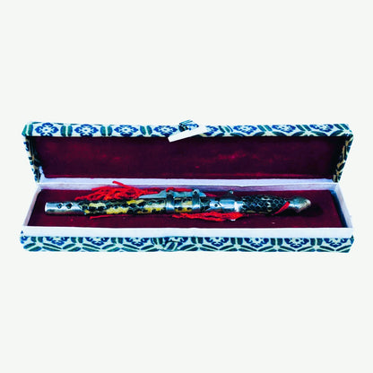 728 - 5.5" Snakeskin Letter Opener with Tassel - |82|Store|
