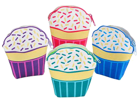 7336 - 3.5"x4.5" Cupcake Coin Purse Ea - |DVD #4|