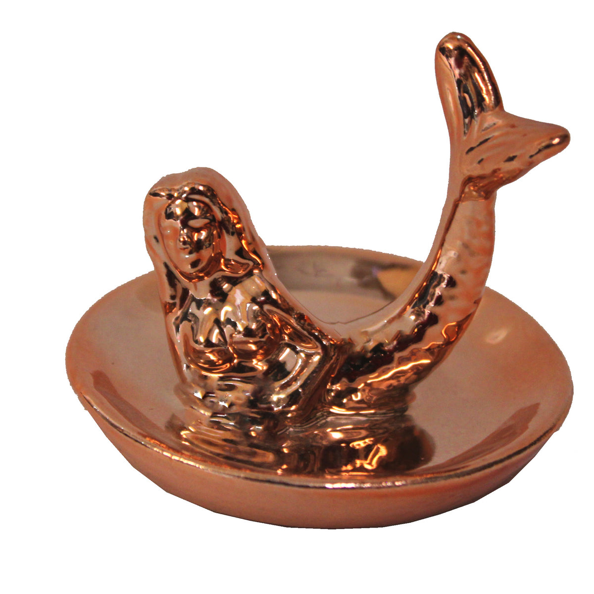 7358 - 2.5 Copper Mermaid Ring Holder - |R-8 Garage|