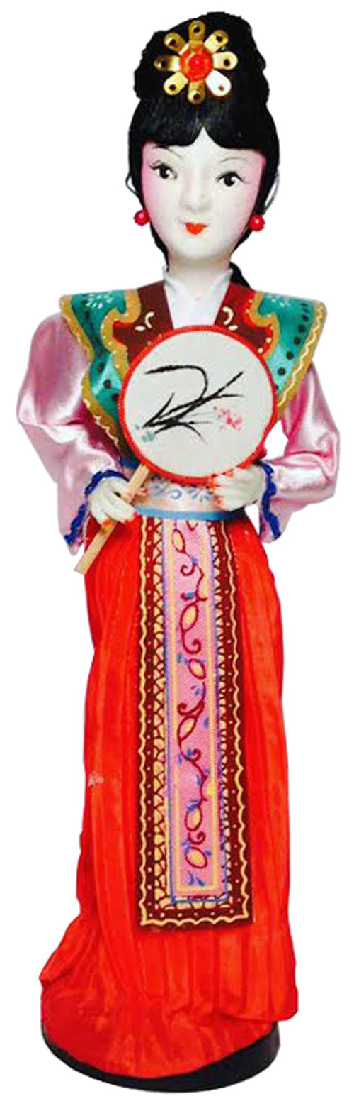 7367 - 10" Pink Woman Doll - Fan - |X-21|