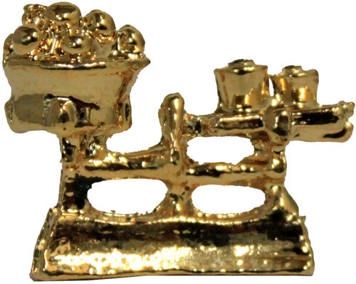 7372 - 1" Brass Dollhouse Scale - |5-4|