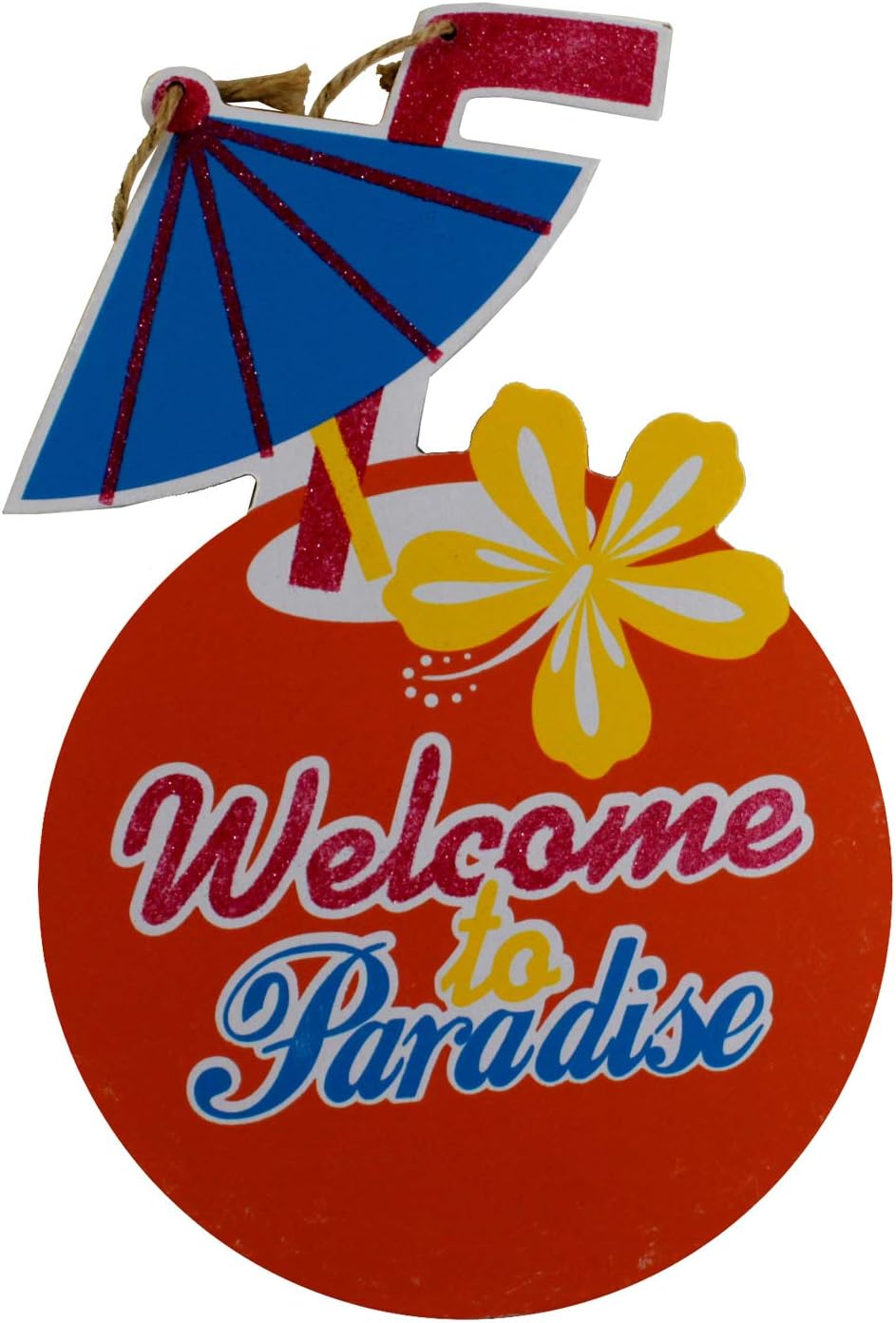 7378 - 11" Welcome to Paradise Sign - [Pod 2-64]