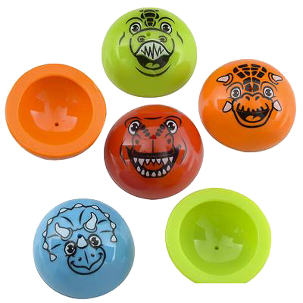 7386 - 1.75" Dinosaur Poppers Asst Colors - Set of Six - |DVD #1|