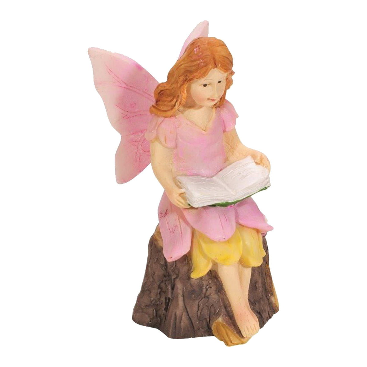 7420 - 3" Pink Fairy - Sitting Book - |X-28|