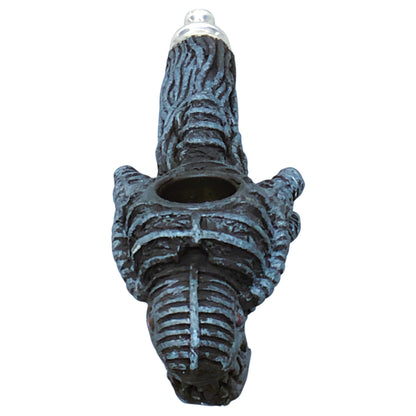 7480 - Vicious Alien Pipe Black Smoking Pipe For Tobacco |17-20|