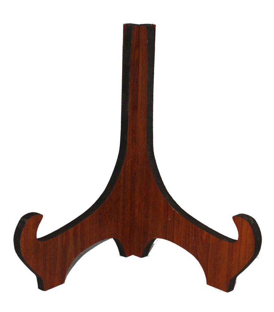 7508 - 12" Wood Plate Stand 2 pc - |22-2|