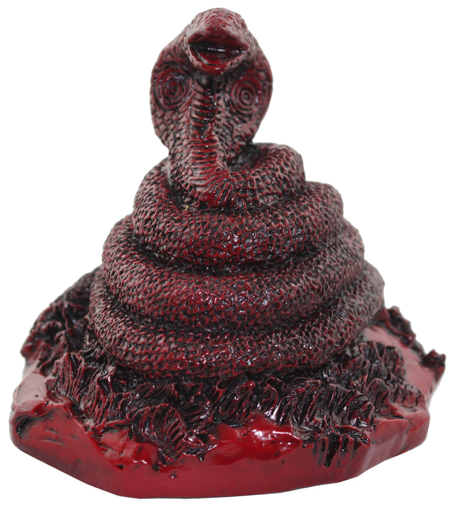 7513 - 3" Red Zodiac Snake - Coiled - |Z-26|