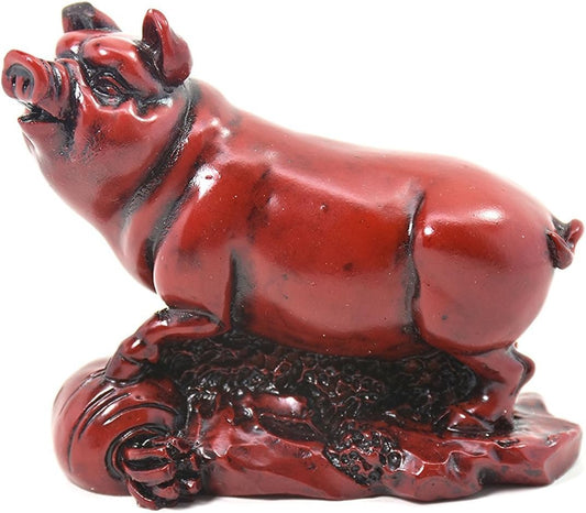 7530 - 3.5" Red Zodiac Pig - |Z-39|