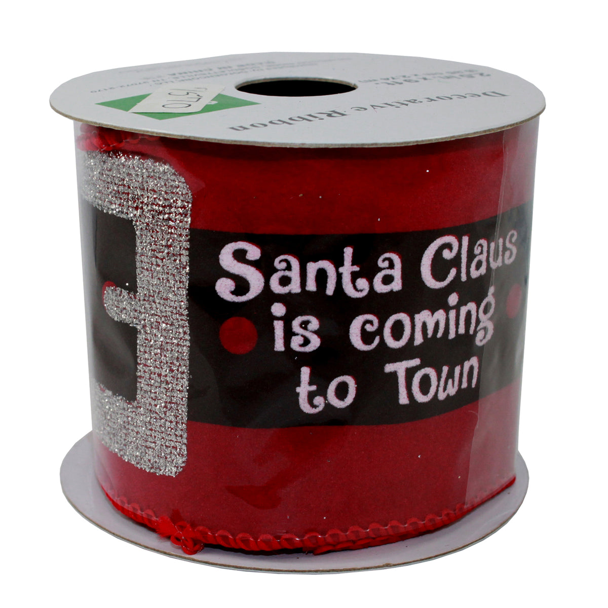 7570 - Santa is Coming To Town Ribbon - |R-33| Cannot find