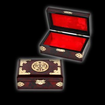 7584 - Jewelry Box Rosewood 10x4.5x3 - |9-4|