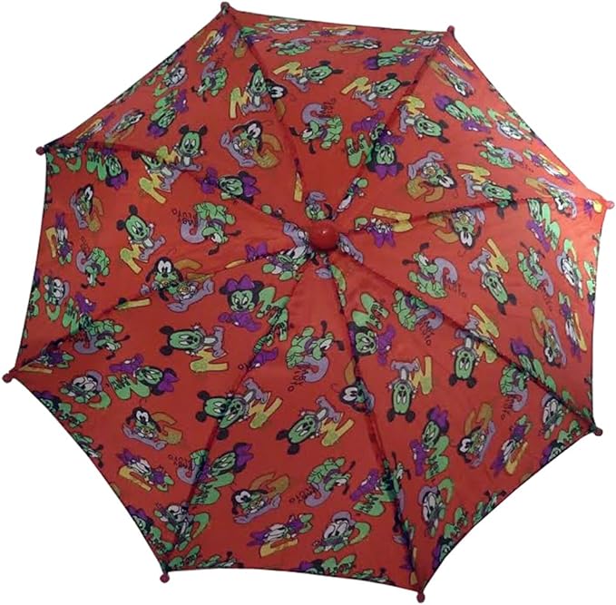 7604 - Red Pluto Daisy Kids Umbrella - [I-3 Top]