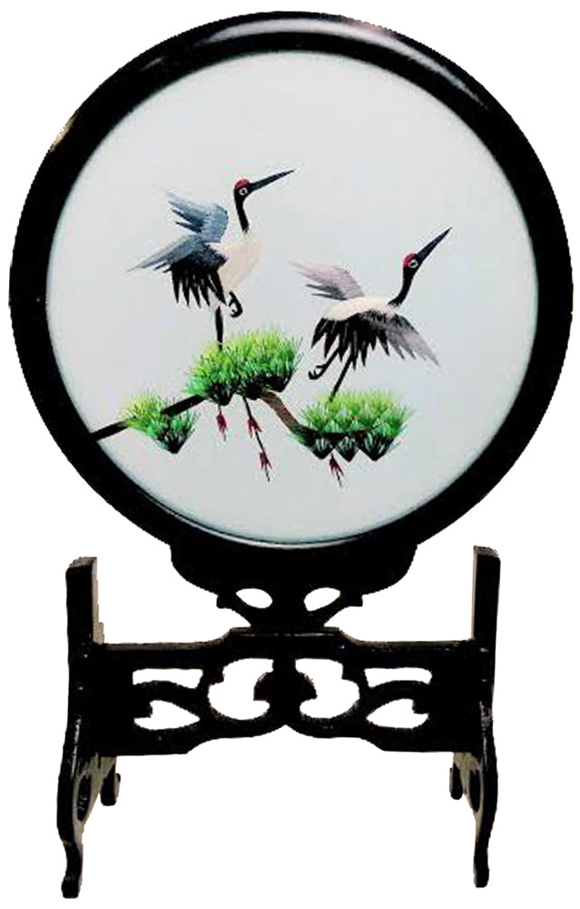 7615 - 8.5" Embroidery Bird Stand - |F-30 Top|