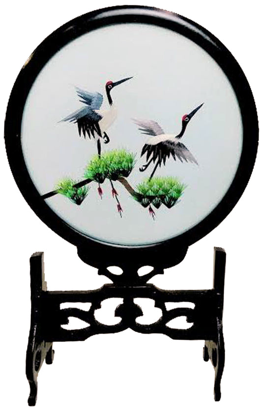 7615 - 8.5" Embroidery Bird Stand - |F-30 Top|