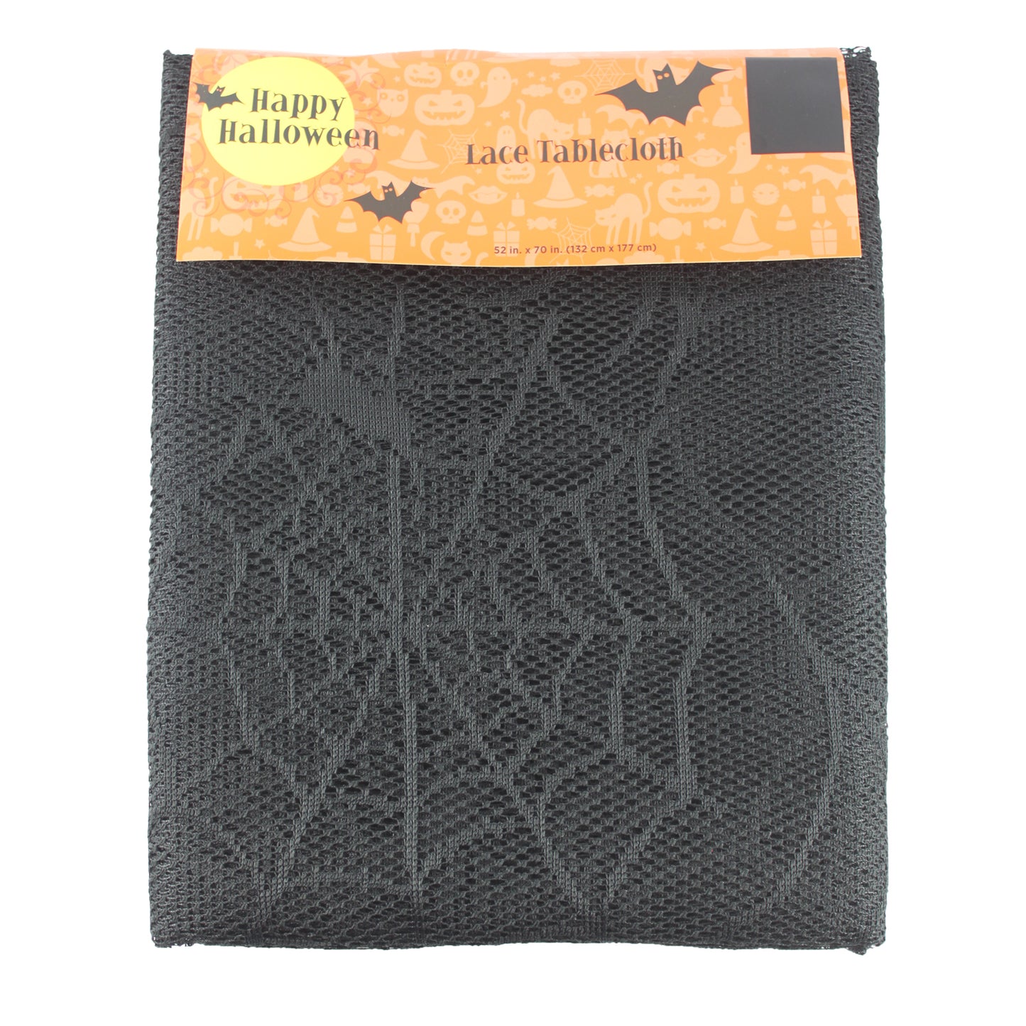 7622 - Halloween Black Lace Spiderweb Tablecloth |22-1|