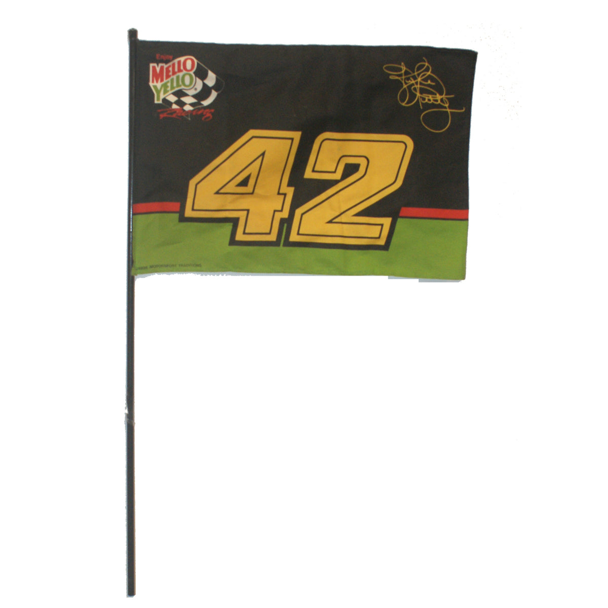 7633 - Mello Yello 42 Kyle Petty Flag sent for pic 10/27 CC