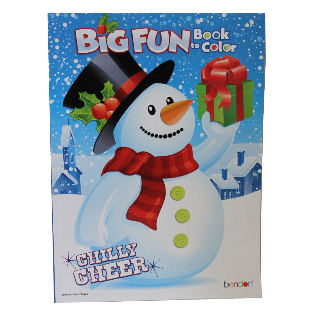 7654 - Chilly Cheer Big Fun Book Color - |R-6 Garage|