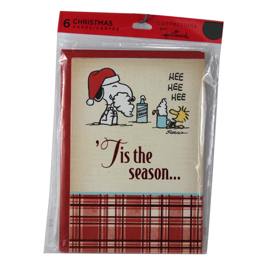 7684 - 6 Peanuts Christmas Cards Pack - |DVD-5|