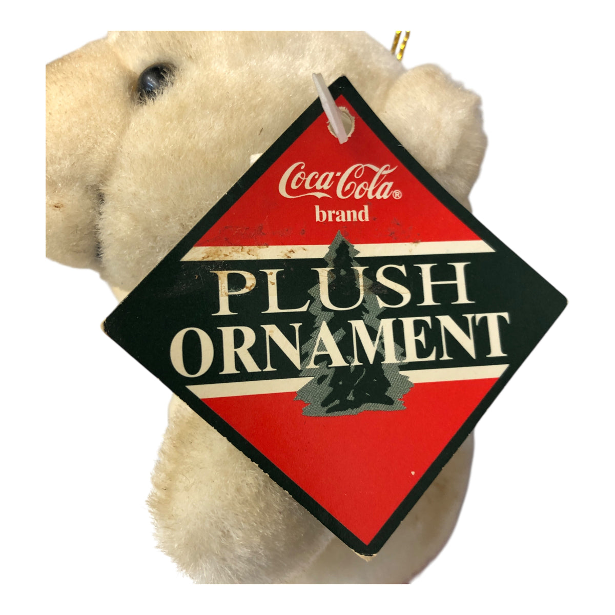 7704 - Coca Cola Bear Ornament Stocking |20-12| |22-12|