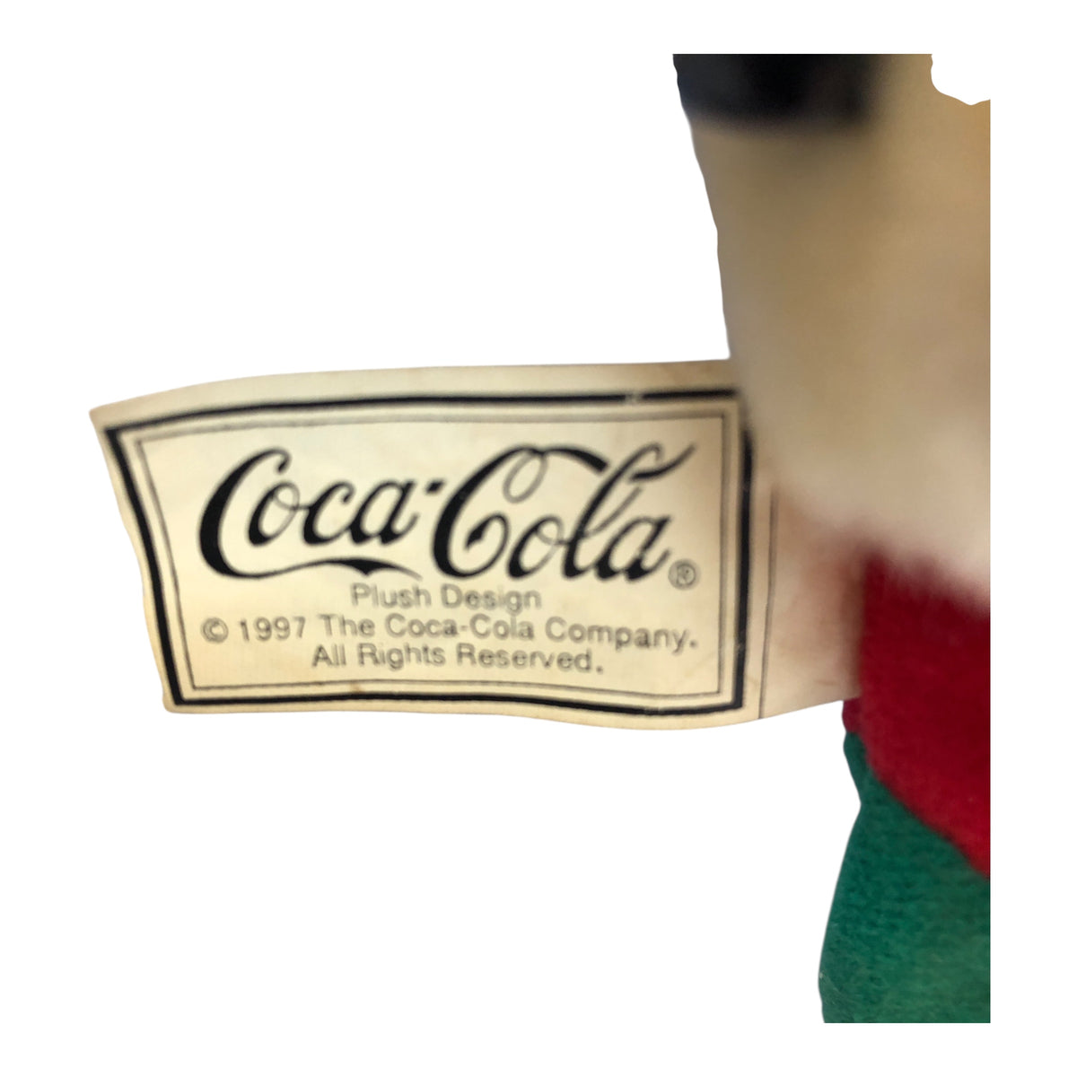 7704 - Coca Cola Bear Ornament Stocking |20-12| |22-12|