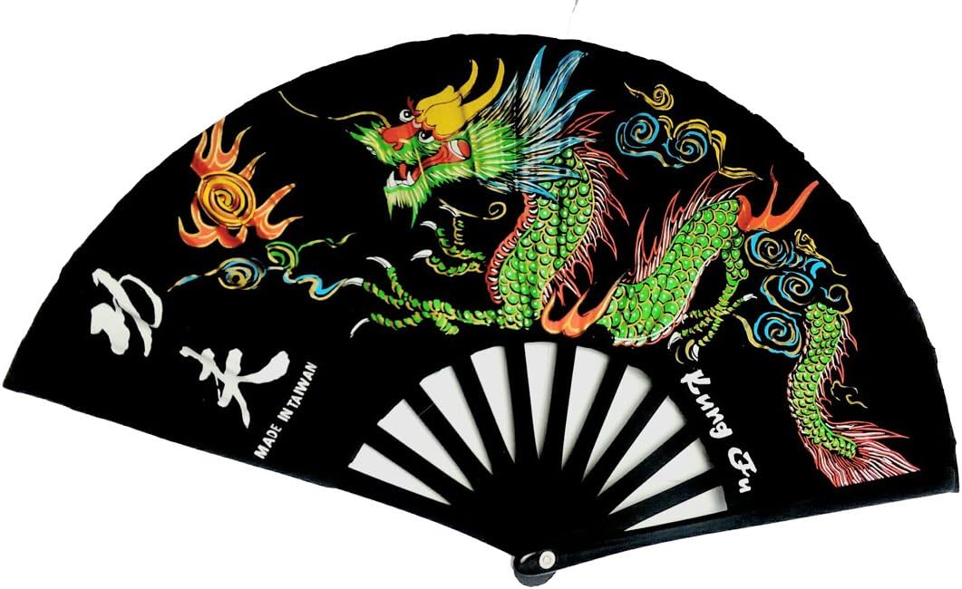 7722 - 10" Black Fan - Dragon - |25-A|