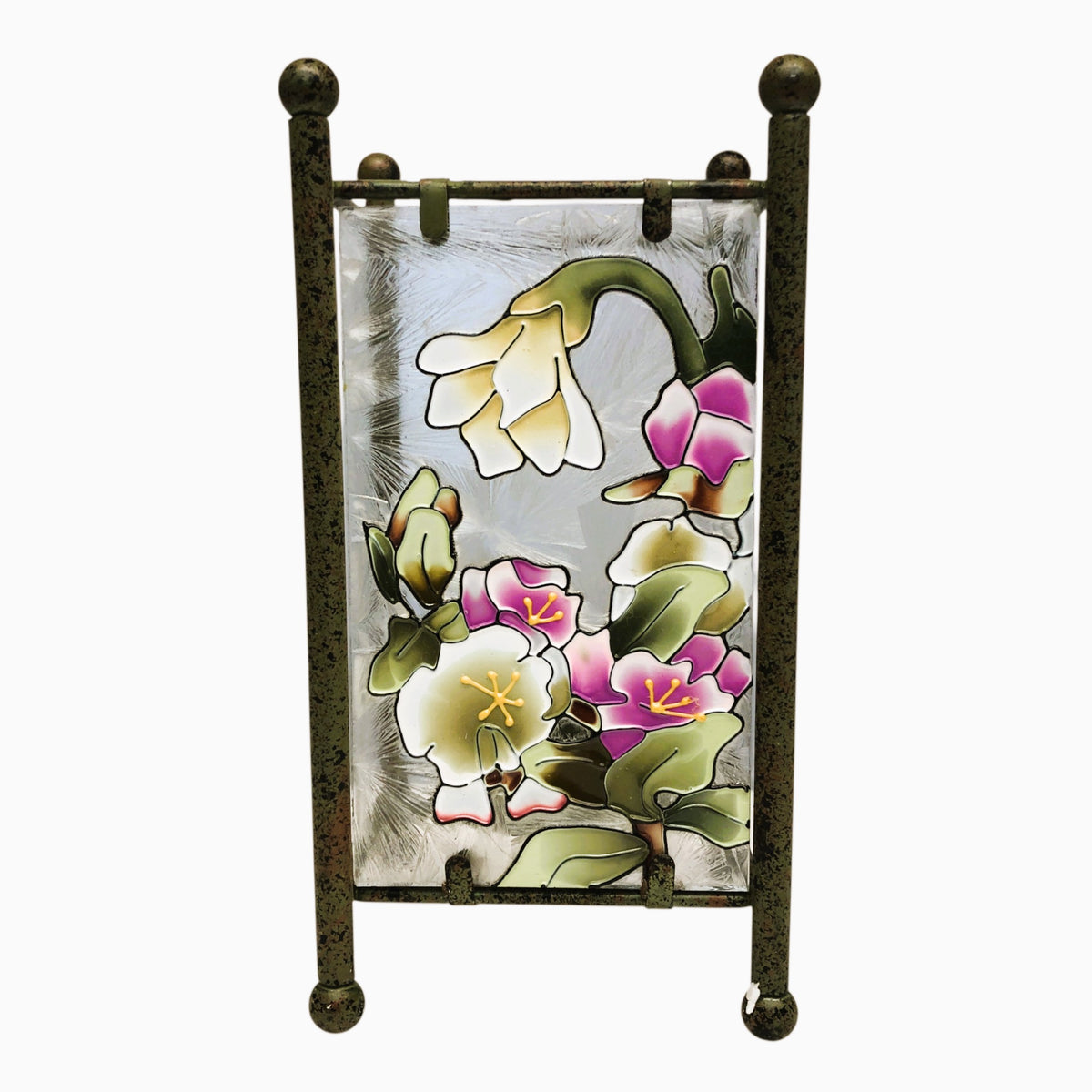 7756 - Glass Floral Warmer - |22-12|