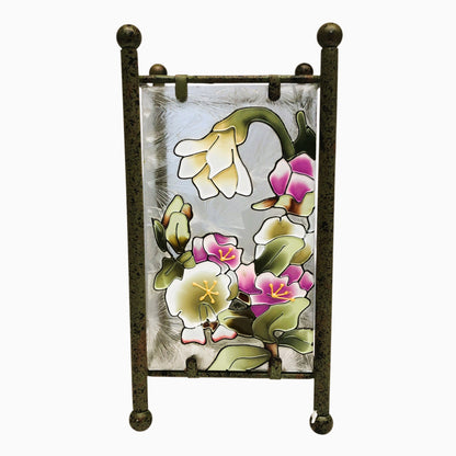 7756 - Glass Floral Warmer - |22-12|
