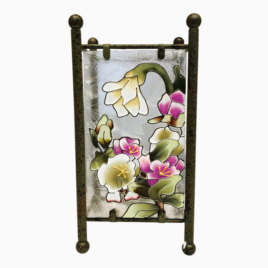 7756 - Glass Floral Warmer - |22-12|