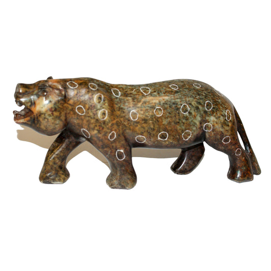 7760 - 7.5" Tan Marble Spotted Leopard - |Z-78|