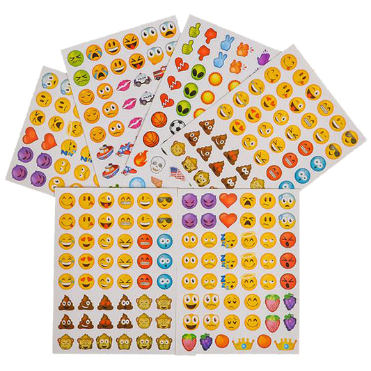 7799 - 7.5" Emoticon Stickers Pack - |R-31 Garage|
