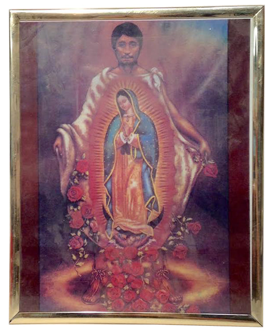 7830 - 8x10 Pic Juan Diego Our Lady of Guadalupe - |R-22 Garage|