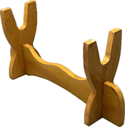 7839 - Wooden Sword Stand for Single Sword 10.5" Natural Wood |114|