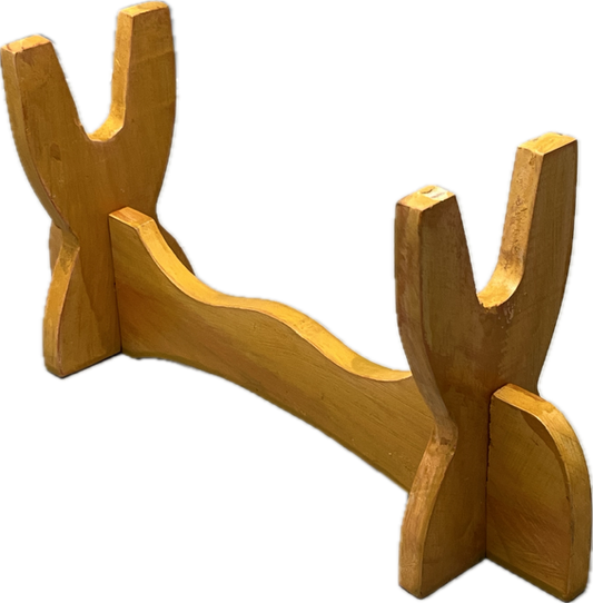 7839 - Wooden Sword Stand for Single Sword 10.5" Natural Wood |114|