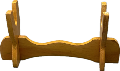 7839 - Wooden Sword Stand for Single Sword 10.5" Natural Wood |114|