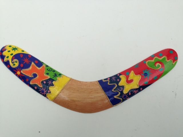 79125 - African Indonesian Boomerang - [24-C]
