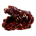 7915 - 3.5" Red Zodiac Ox - Lying Down - |Z-43|