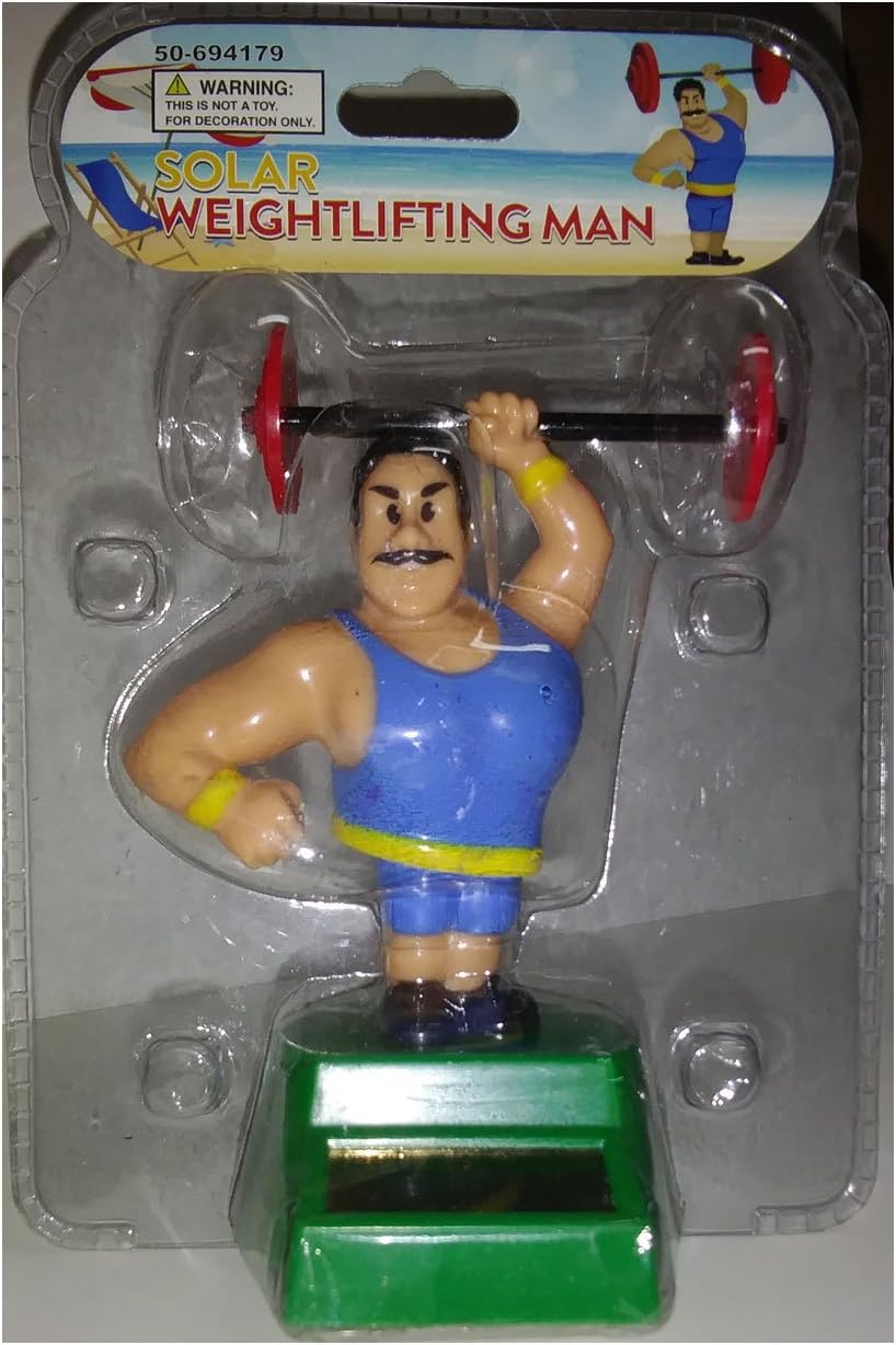 7931 - Solar Blue Weightlifting Bobble - |R-73 Garage|