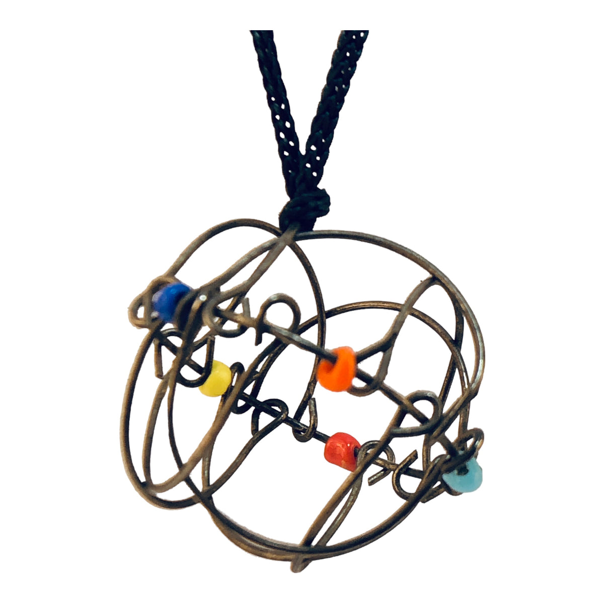 7959 - Folding Asst Geometric Necklace - |Clear-223|