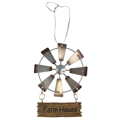 7967 - Farmhouse Windmill Ornament 4" |Pod 1-62|