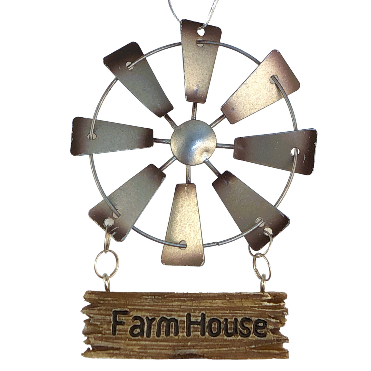 7967 - Farmhouse Windmill Ornament 4" |Pod 1-62|