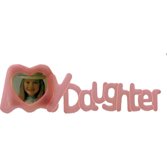 798 - Love My Daughter Pink Picture Frame 8" - |18-19|
