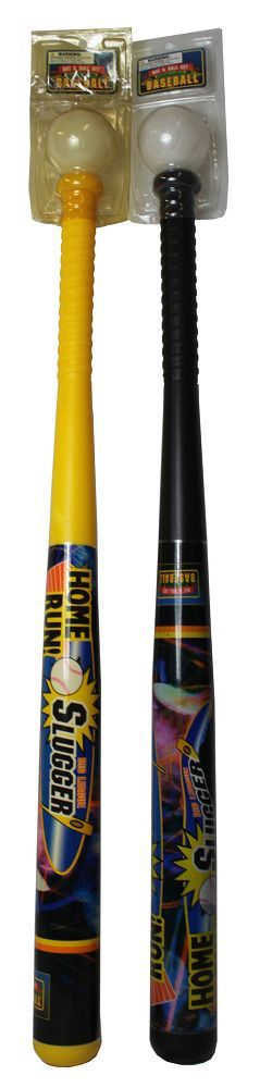 7 - Home Run Slugger Yellow Bat And Ball - [R-37]