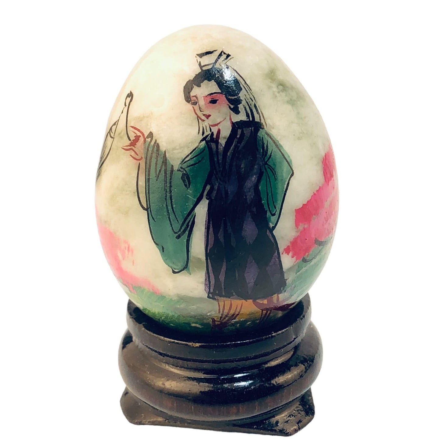 808 - 1" Green Egg - Black Geisha - |Y-2|