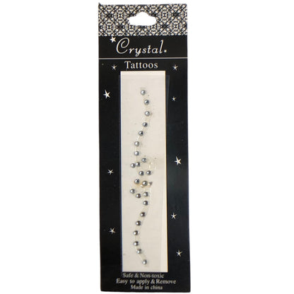 813 - Crystal Arm Tattoos Set of 2 - |Clear-207|