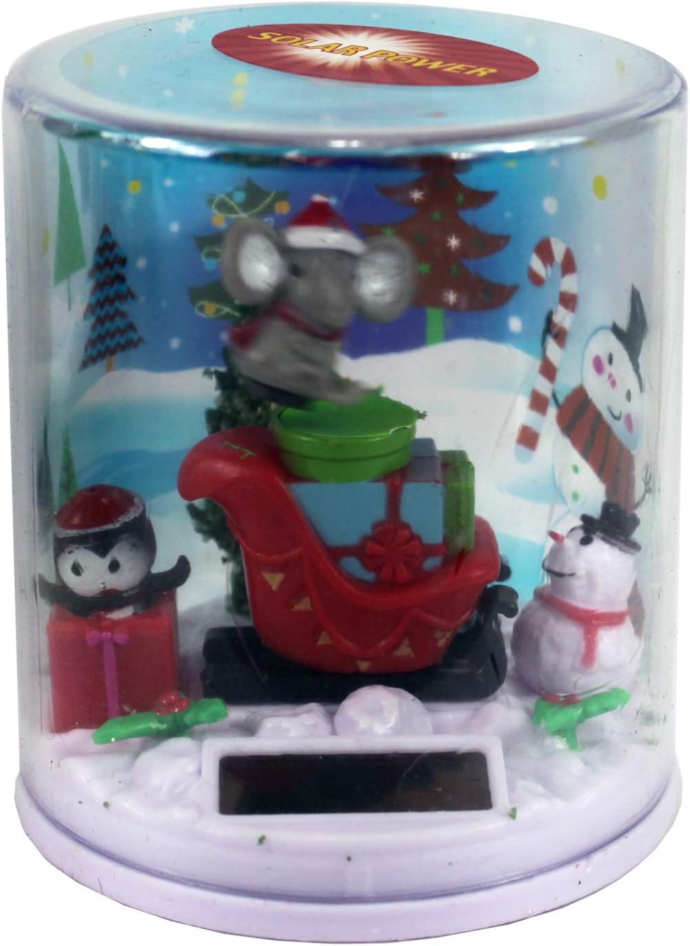 8156 - Solar Fluttering Santa's Sleigh - [R-87 Garage]