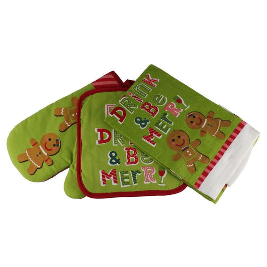 818 - Gingerbread 3 pc Kitchen Set - |Pod 2-9|