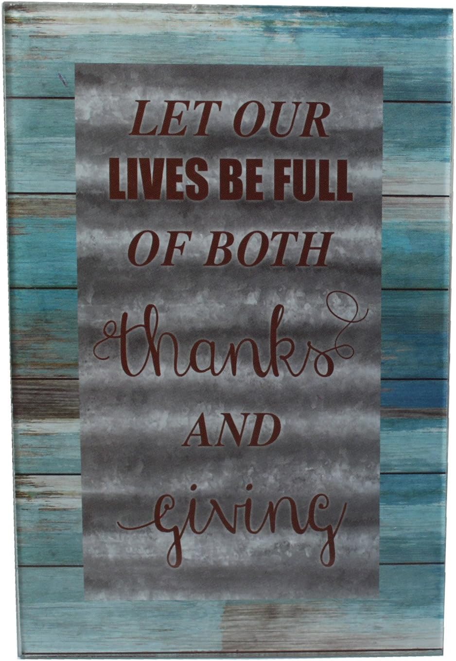 8272 - Let Our Lives Be Full 3x5" - [5-2]