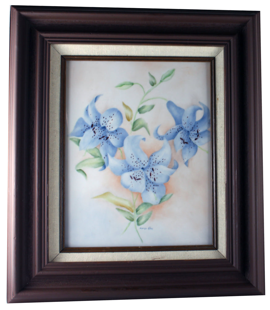 8457 - 12x14" Beautiful Blue Lily Picture |16-21|