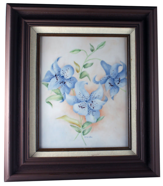 8457 - 12x14" Beautiful Blue Lily Picture |16-21|